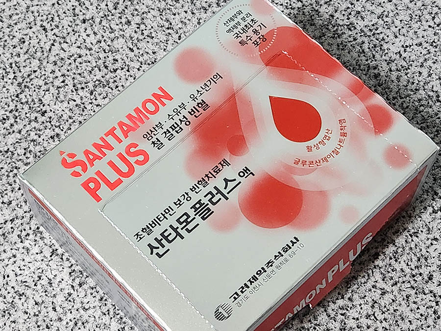 빈혈약-산타몬플러스액-박스